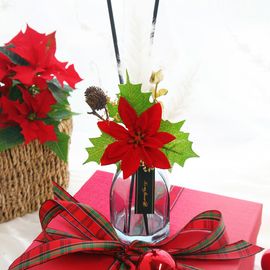 [It`s My Flower]  Christmas Poinsettia Diffuser Set (300ML), Air Freshener _ Made in KOREA