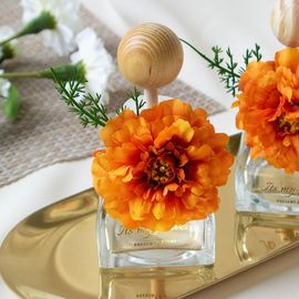 [It's My Flower] Marigold(Orange) Diffuser for Cars (120ML) / Car Air Freshener