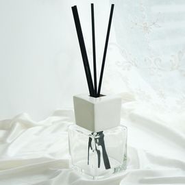 [It`s My Flower] Diffuser Container Ceramic Square glass bottle, Air Freshener