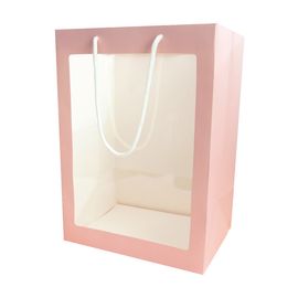 [It`s My Flower] Pink Shopping Bag Large