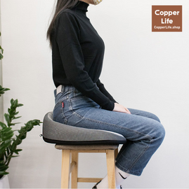 Copper Life] Comfort Copper Fiber Tailbone Hemorrhoids Cushion, Apple  Cushion