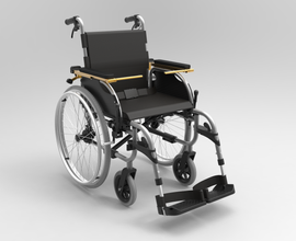 YBSOFT]Aluminium manual wheelchair D204 entry level manual wheelchair