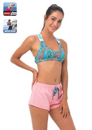 [69SLAM] Women's Panama Rocky Sports Bra Top (Top)