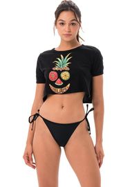 [69SLAM] Women's Summer Marisa cropped T-shirt, Women's Top, Beach Wear