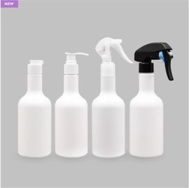 [THE PURPLE] White opaque PE container_300ml, cosmetic container, dispenser, body wash, kitchen wash 