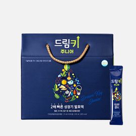 [Green Friends] DREAMKEY Junior (Growth Nutritional Supplement) _ 60 Packets, For Ages 12-18, Plant Based, Fermentation of Korean Wild Herbs, 2x Concentrated, Fast Absorption _ Made in Korea
