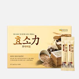 [Green Friends] HYOSORYEOK (Enzyme Power) Premium _ 45 Packets, Digestive Enzymes, Fermentated of 7 Korean Grains, Digestive Health Support and Indigestion Relief, Granule _ Made in Korea