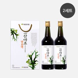 [Green Friends] SANYACHO Fermented Drink 2Pack _ 720ml/24.34Fl.oz(Per Bottle), Pack of 2 Bottles, Fermentation of 93 kinds of Korean Wild Herbs, Replenish Vitality, Help Relieve Fatigue _ Made in Korea
