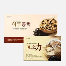 [Green Friends] HARU KONGRYEOK, HYOSORYEOK SET _ Healthy Weight Management, Fermented Soy Protein, Digestive Enzymes, Whole Fermented Korean Grains _ Made in Korea