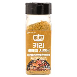 [Haema Global] TtukTtak Barbecue stew seasoning, Curry BBQ 85g _ Curry seasoning with curry powder, fenugreek, coriander, garlic, salt, black pepper powder, oregano, and cumin _ Made in KOREA