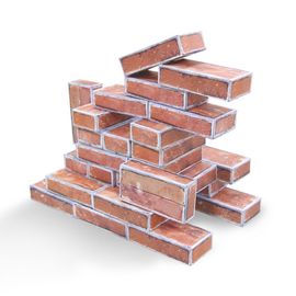 [Box Partner] Paper Block Play Brick Play Stacking Kindergarten School Children's Toys Learning School_Made in KOREA