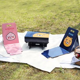[Box Partner] Kakao Friends Lion Apeach Box & Table Corrugated Paper Foldable Portable Prefabricated Table_Made in KOREA