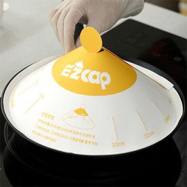 [Box Partner] Frying Pan Paper Cover _ Easy Cap _Cooking Lid Oil Splash Prevention Pan Cap _Made in KOREA