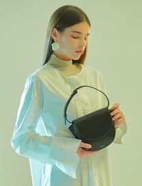[Floribus] BULLA Black _Handbag, Purse, Mini-Bag, Tote bag, Women`s bags_ Made in KOREA