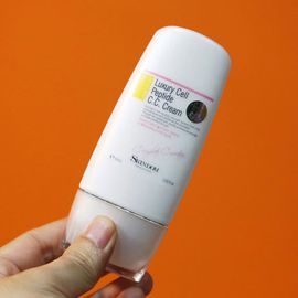 [Skindom] Luxury Cell Peptide CC Cream 60ml_Whitening Wrinkle Improvement Double Functional Cosmetics, Peptide 6mg Containing_ Made in Korea