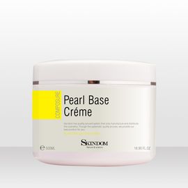 [Skindom] Gypsum Pearl Base Cream (500ml) - All Skin_Highly Concentrated Nourishing Cream, Pearl Care, Clear Skin, Hydration, Shea Butter_Made in Korea