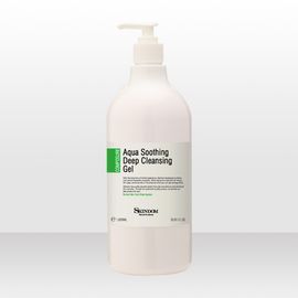 [Skindom] Aqua Soothing Deep Cleansing Gel 1000ml_Non Oil, Secondary Cleansing, Anti-Moisturizing, Tannins, Pore Care_Made in Korea