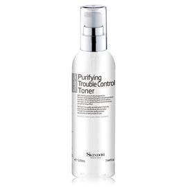 [Skindom] Purifying Control Toner 220ml (Troubles)-Western Songak, Aloe, Portulaca Hyeon, Skin Elasticity, Skin Soothing, Trouble Relief-Made in Korea
