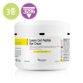 [Skindom] Luxury Cell Peptide Eye Cream, 250ml _ A double functional eye cream certified by the KFDA (Whitening, Anti-Wrinkle). All skin types _ Made in KOREA