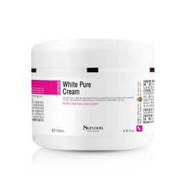 [Skindom] White Pure Cream (250ml) - Whitening, All Skin, Nourishing Cream_Made in Korea