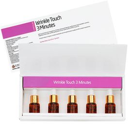 [Skindom] Wrinkle Touch Three Minute (5ml*5) _ Anti-Wrinkle functional ample certified by the KFDA, Highly concentrated natural ingredients (red ginseng extract, acetyl hexapeptide) _ Made in KOREA