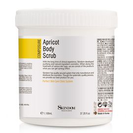 [Skindom] Apricot Body Scrub (1,100ml) - All Skin, Whitening, Moisturizing For skincare shop_ Made in KOREA