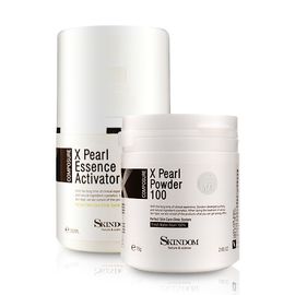 [Skindom] X-Pearl A Set (Powder + Essence) _ X-Pearl Powder & X-Pearl Essence Activator, Brightening Functional Care _Made in Korea
