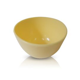 [skindom] rubber bowl (middle) - yellow 500CC _ skin care shop