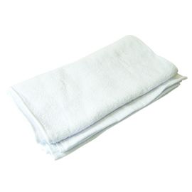 [Skinderm] Beauty Shop Towel, 1 SET (10 sheets), 73.5 × 33.5 cm _ Pure cotton, white, skincare shop that is light and easy to dry.