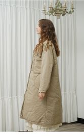 [Natural Garden] MADE N_ Bread Quilted Lace Jacket & Dress_ Two way style, quilted lace, warm dress_Made in Korea
