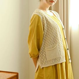 [Natural Garden] MADE N Gather Sleeve Linen Dress_High-quality material, linen material, eco-friendly material_ Made in KOREA