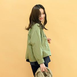 [Natural Garden] MADE N Modern Big Pocket Jacket_High quality material, side slits, casual mood_ Made in KOREA