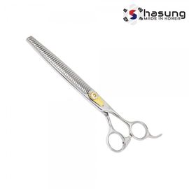[Hasung] H.S-400 40 Pet Thinning Scissors, Pet Grooming, Professional, Stainless Steel Material _ Made in KOREA 