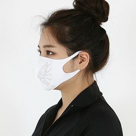[NICEKOREA] Jurasil Fashion Mask, Butterfly Cubic_Anti-bacterial 99.9%, Celebrity Mask, Washable Fabric mask _ Made in KOREA