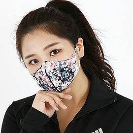 [NICEKOREA] Jurasil Fashion Mask, Cherry Blossom_Anti-bacterial 99.9%, Celebrity Mask, Washable Fabric Mask _ Made in KOREA