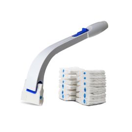 [ChamWhite] Toilet Cleaner_stick 1 + 12 refill brushes _ Melting Paper Brush, Toilet cleaner, Multi-use hygiene cleaning _ Made in KOREA