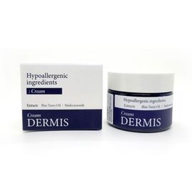 [DERMIS] Hypoallergenic Cream_Blue Tanji Oil, Hypoallergenic Cream, Powerful Moisturizing, Complex Peptide_Made in Korea