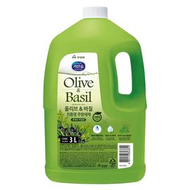 [MUKUNGHWA] KICHENSOAP Olive N Basil Dishwashing Liquid 3L_ Kitchen Detergents, Dishwashing Detergents, Eco-friendly