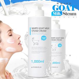 [Ayodel] New Prime Oil Moisture Cream_1,000ml, Dry Skin, Exfoliation, High Moisture , White Goat Milk _ Made in KOREA