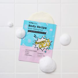 [VITASPA] Body Recipe, Body Peeling Pads _ Clean Moisturizing, Exfoliating, Hyaluronic acid _ Made in Korea
