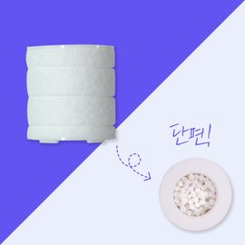 [VITASPA] The Filter for kitchen sink Refill-head*3_Vitamin filter, Sterilization 99%,  Antibacterial 99%, Removal of residual chlorine and impurities _ Made in KOREA