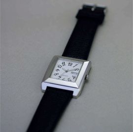 [KOWATCH] Square Natural Cowhide Band Wrist Watch KO-4002M _  Ladies watch, Men's watch, Fashion Watch_ Made in KOREA