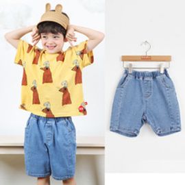 [BABYBLEE] D21309_Denim shorts for Kids, Shorts, Summer Shorts, Made In KOREA