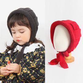 [BABYBLEE] A19105_Knit Roll up Bonnet for Infants, Baby, Hat, Made in KOREA