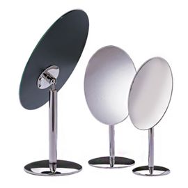 [Star Corporation] ST-315N, Makeup Mirror, Desk Table Mirror,180 Degree Left and Right Swing, 360 Degree Rotation Stand Cosmetic Mirror Makeup Tools