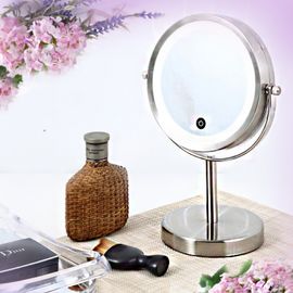 [Star Corporation] ST-483-6 LED tabletop mirror _ mirror, magnifying mirror, double-sided mirror, tabletop mirror, fashion mirror