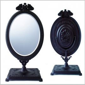 [Star Corporation] ST-535 Black _ Mirror, TableTop Mirror, Fashion Mirror