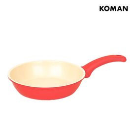 KOMAN Ecored IH Frying Pan 26cm – 6-Layer Nonstick, Die-Cast Aluminum, All Heat Source Compatible _ Made in Korea