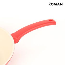 KOMAN Ecored IH Frying Pan 26cm – 6-Layer Nonstick, Die-Cast Aluminum, All Heat Source Compatible _ Made in Korea