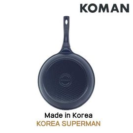 [KOMAN] BlackWin Titanium Coated Frying Pan 26cm - Nonstick Cookware 6-Layers Coationg Die Casting Frying Pan - Made in Korea